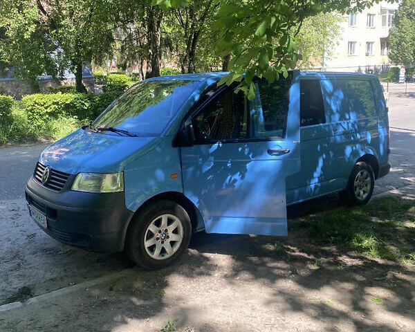 Синій Фольксваген Transporter, об'ємом двигуна 2.5 л та пробігом 450 тис. км за 7000 $, фото 1 на Automoto.ua