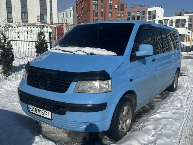Синий Фольксваген Transporter, объемом двигателя 1.9 л и пробегом 330 тыс. км за 7400 $, фото 1 на Automoto.ua