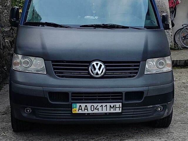 Синий Фольксваген Transporter, объемом двигателя 2.46 л и пробегом 318 тыс. км за 6500 $, фото 1 на Automoto.ua