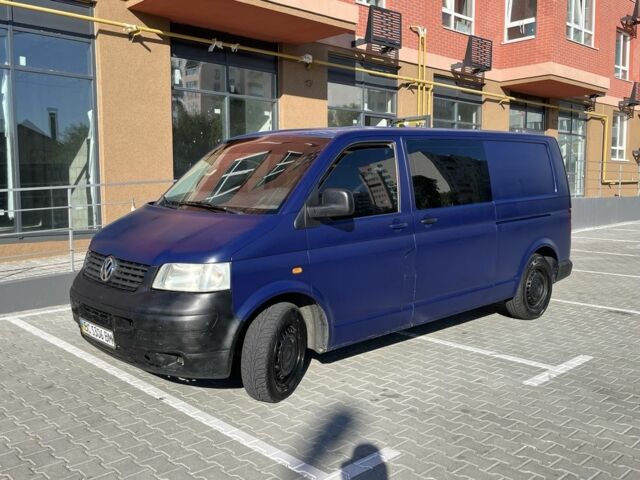 Синий Фольксваген Transporter, объемом двигателя 2.5 л и пробегом 440 тыс. км за 5525 $, фото 1 на Automoto.ua