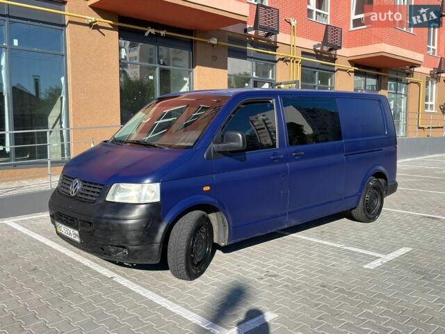 Синий Фольксваген Transporter, объемом двигателя 2.46 л и пробегом 440 тыс. км за 6700 $, фото 1 на Automoto.ua