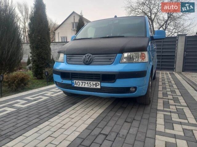 Синій Фольксваген Transporter, об'ємом двигуна 2.46 л та пробігом 459 тис. км за 7200 $, фото 1 на Automoto.ua