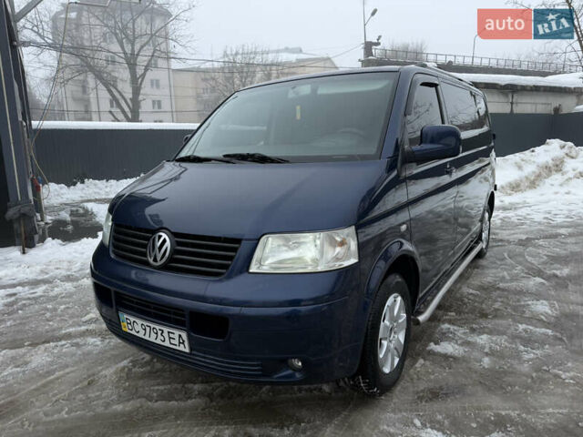 Синій Фольксваген Transporter, об'ємом двигуна 2.5 л та пробігом 288 тис. км за 8500 $, фото 1 на Automoto.ua