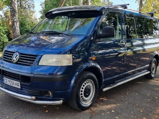 Синий Фольксваген Transporter, объемом двигателя 2.5 л и пробегом 507 тыс. км за 5950 $, фото 1 на Automoto.ua
