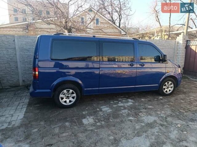 Синий Фольксваген Transporter, объемом двигателя 2.5 л и пробегом 360 тыс. км за 9600 $, фото 1 на Automoto.ua