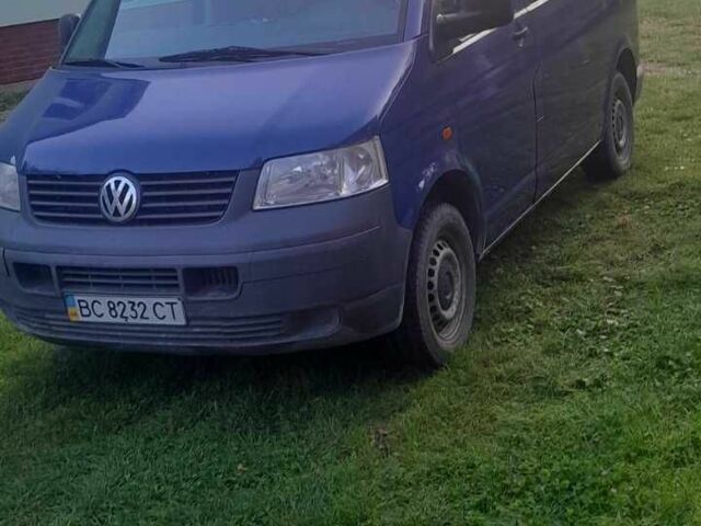 Синий Фольксваген Transporter, объемом двигателя 1.9 л и пробегом 490 тыс. км за 5921 $, фото 1 на Automoto.ua