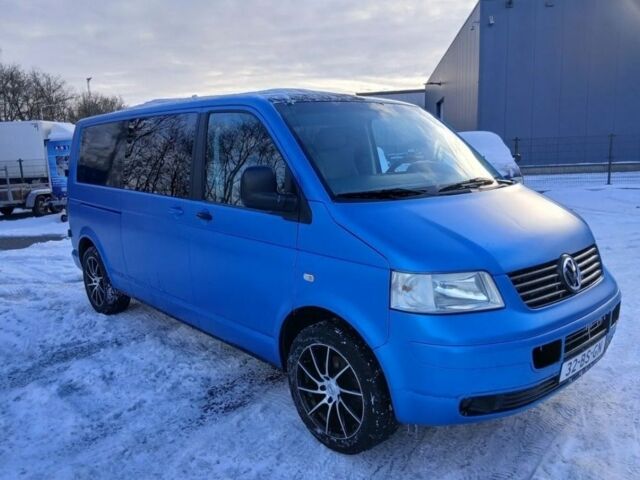 Синій Фольксваген Transporter, об'ємом двигуна 2.5 л та пробігом 235 тис. км за 3700 $, фото 1 на Automoto.ua