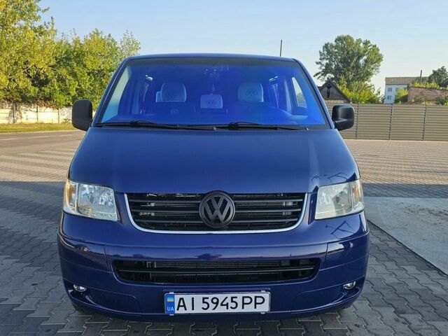 Синий Фольксваген Transporter, объемом двигателя 1.9 л и пробегом 390 тыс. км за 9500 $, фото 1 на Automoto.ua