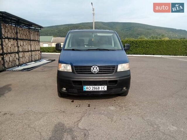 Синій Фольксваген Transporter, об'ємом двигуна 1.98 л та пробігом 410 тис. км за 8500 $, фото 1 на Automoto.ua
