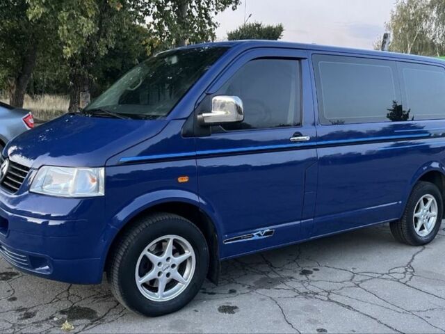 Синий Фольксваген Transporter, объемом двигателя 1.9 л и пробегом 250 тыс. км за 8500 $, фото 1 на Automoto.ua