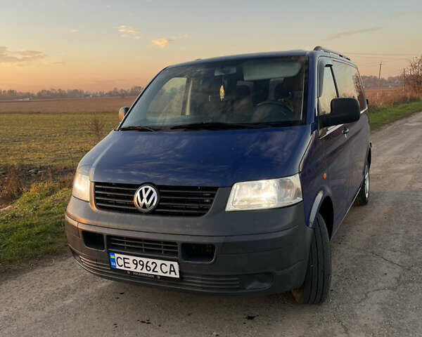 Синий Фольксваген Transporter, объемом двигателя 1.9 л и пробегом 260 тыс. км за 9500 $, фото 1 на Automoto.ua
