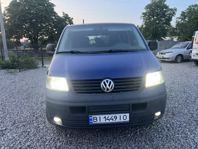 Синий Фольксваген Transporter, объемом двигателя 2.5 л и пробегом 300 тыс. км за 5900 $, фото 1 на Automoto.ua