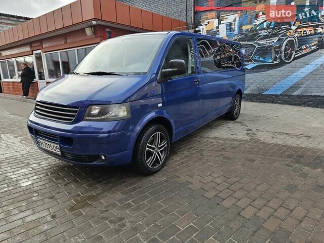 Синий Фольксваген Transporter, объемом двигателя 2.46 л и пробегом 366 тыс. км за 10700 $, фото 1 на Automoto.ua