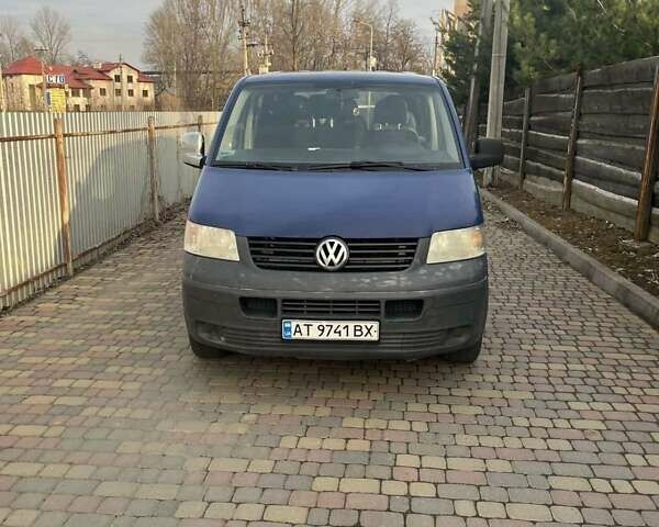 Синий Фольксваген Transporter, объемом двигателя 1.9 л и пробегом 270 тыс. км за 7100 $, фото 1 на Automoto.ua
