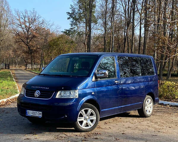 Синий Фольксваген Transporter, объемом двигателя 2.5 л и пробегом 301 тыс. км за 10500 $, фото 1 на Automoto.ua