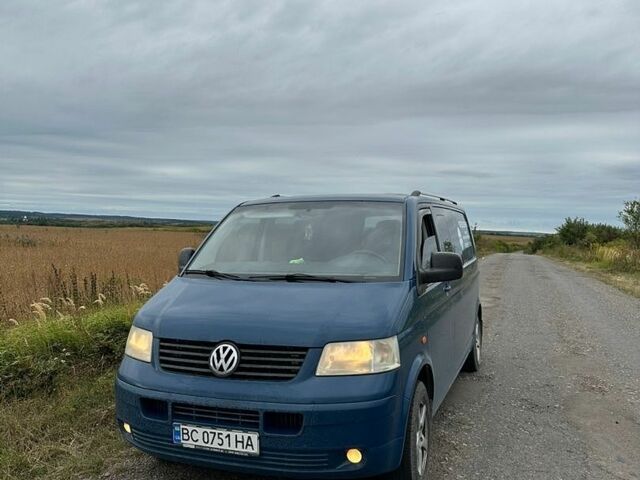 Синий Фольксваген Transporter, объемом двигателя 1.98 л и пробегом 460 тыс. км за 7200 $, фото 1 на Automoto.ua
