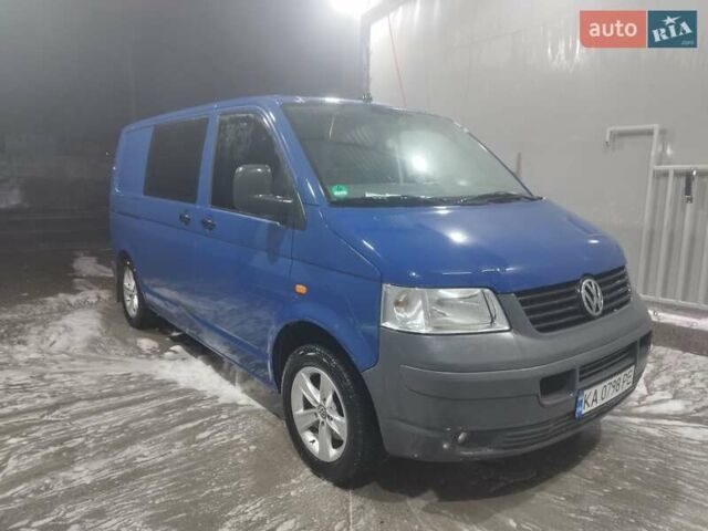 Синий Фольксваген Transporter, объемом двигателя 2.46 л и пробегом 404 тыс. км за 7500 $, фото 1 на Automoto.ua