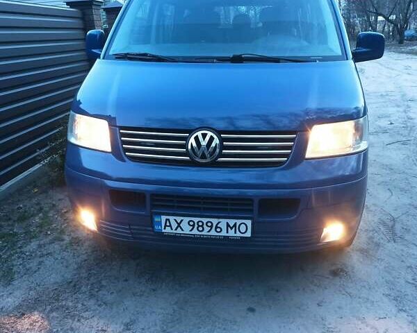 Синий Фольксваген Transporter, объемом двигателя 1.9 л и пробегом 271 тыс. км за 6700 $, фото 1 на Automoto.ua