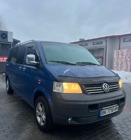 Синій Фольксваген Transporter, об'ємом двигуна 2.46 л та пробігом 370 тис. км за 7950 $, фото 1 на Automoto.ua