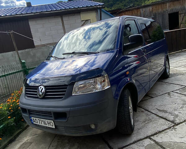 Синий Фольксваген Transporter, объемом двигателя 1.9 л и пробегом 260 тыс. км за 8200 $, фото 1 на Automoto.ua