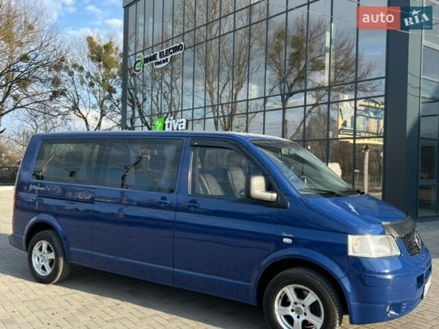 Синий Фольксваген Transporter, объемом двигателя 2.5 л и пробегом 282 тыс. км за 7700 $, фото 1 на Automoto.ua