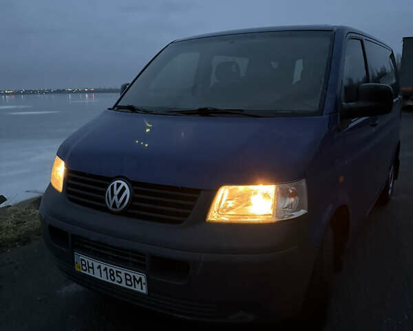 Синий Фольксваген Transporter, объемом двигателя 1.9 л и пробегом 361 тыс. км за 9500 $, фото 1 на Automoto.ua