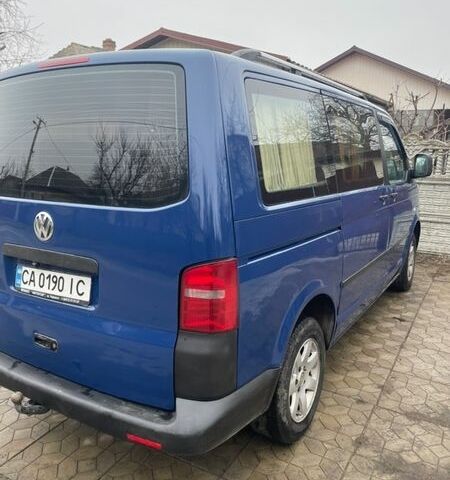 Синий Фольксваген Transporter, объемом двигателя 1.9 л и пробегом 342 тыс. км за 9200 $, фото 1 на Automoto.ua