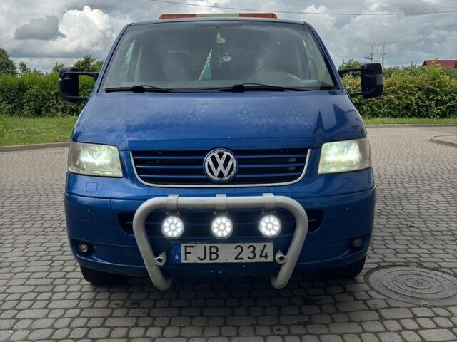 Синій Фольксваген Transporter, об'ємом двигуна 2.5 л та пробігом 296 тис. км за 6800 $, фото 1 на Automoto.ua