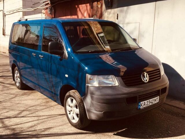 Синій Фольксваген Transporter, об'ємом двигуна 1.98 л та пробігом 435 тис. км за 9000 $, фото 1 на Automoto.ua