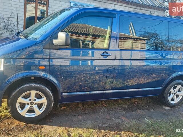 Синій Фольксваген Transporter, об'ємом двигуна 2.5 л та пробігом 225 тис. км за 9100 $, фото 1 на Automoto.ua