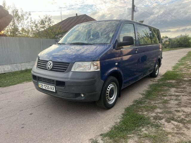 Синий Фольксваген Transporter, объемом двигателя 2.5 л и пробегом 296 тыс. км за 7539 $, фото 1 на Automoto.ua