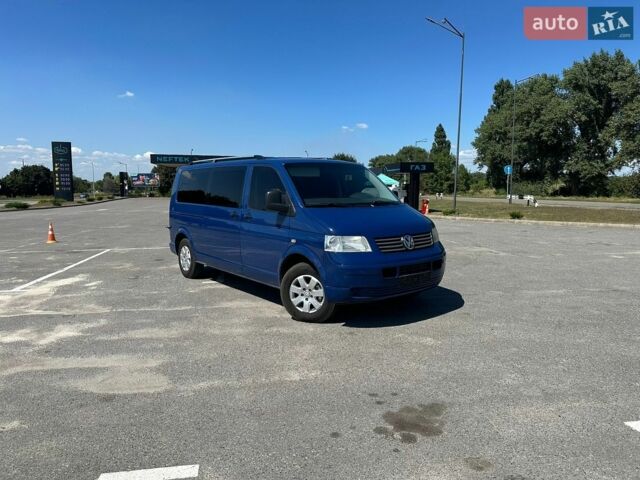 Синий Фольксваген Transporter, объемом двигателя 2.5 л и пробегом 310 тыс. км за 9300 $, фото 1 на Automoto.ua