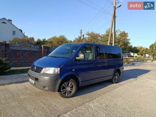 Синий Фольксваген Transporter, объемом двигателя 1.9 л и пробегом 297 тыс. км за 9800 $, фото 1 на Automoto.ua