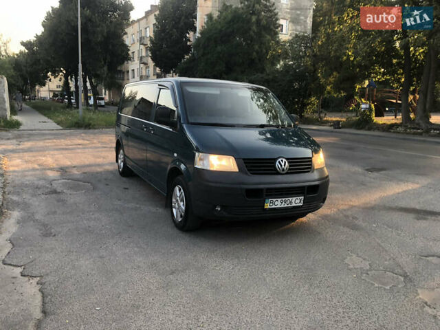 Синий Фольксваген Transporter, объемом двигателя 1.9 л и пробегом 318 тыс. км за 9900 $, фото 1 на Automoto.ua