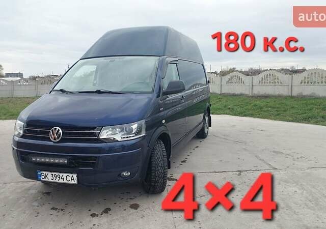 Синий Фольксваген Transporter, объемом двигателя 2 л и пробегом 202 тыс. км за 17499 $, фото 1 на Automoto.ua