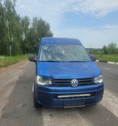 Синий Фольксваген Transporter, объемом двигателя 2 л и пробегом 320 тыс. км за 23500 $, фото 1 на Automoto.ua
