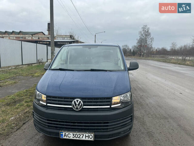 Синий Фольксваген Transporter, объемом двигателя 2 л и пробегом 124 тыс. км за 27800 $, фото 1 на Automoto.ua