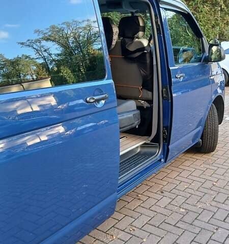 Синий Фольксваген Transporter, объемом двигателя 2 л и пробегом 218 тыс. км за 25500 $, фото 1 на Automoto.ua