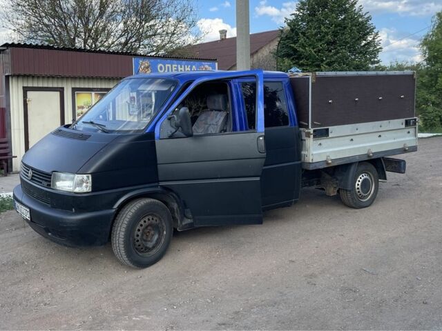 Синий Фольксваген Transporter, объемом двигателя 2.5 л и пробегом 395 тыс. км за 2950 $, фото 1 на Automoto.ua