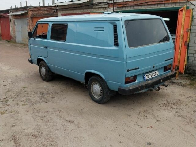 Синий Фольксваген Transporter, объемом двигателя 1.6 л и пробегом 546 тыс. км за 3500 $, фото 1 на Automoto.ua