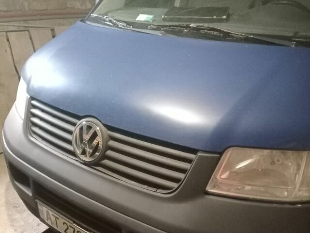 Синий Фольксваген Transporter, объемом двигателя 1.9 л и пробегом 347 тыс. км за 6600 $, фото 1 на Automoto.ua