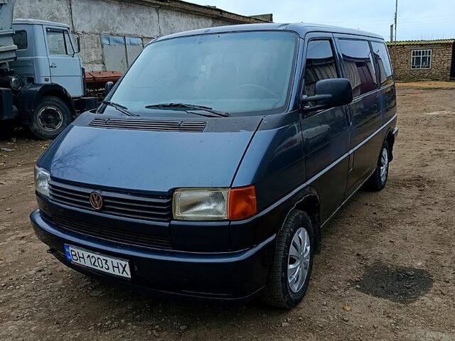 Синий Фольксваген Transporter, объемом двигателя 2.4 л и пробегом 505 тыс. км за 4200 $, фото 1 на Automoto.ua