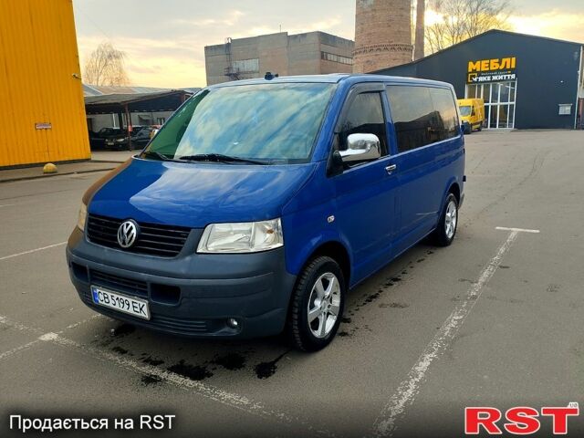 Синий Фольксваген Transporter, объемом двигателя 2.5 л и пробегом 400 тыс. км за 7500 $, фото 1 на Automoto.ua