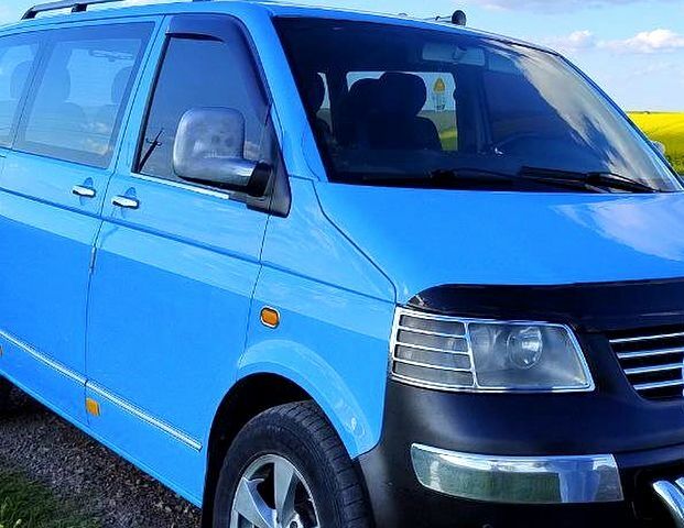 Синий Фольксваген Transporter, объемом двигателя 2.5 л и пробегом 182 тыс. км за 8000 $, фото 1 на Automoto.ua