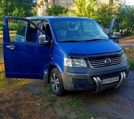 Синий Фольксваген Transporter, объемом двигателя 25 л и пробегом 400 тыс. км за 7000 $, фото 1 на Automoto.ua