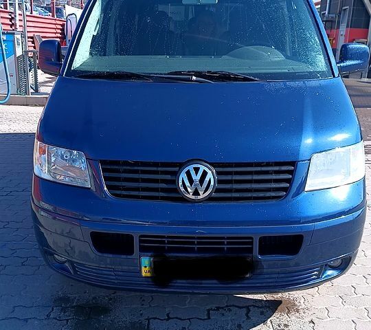 Синий Фольксваген Transporter, объемом двигателя 25 л и пробегом 286 тыс. км за 7600 $, фото 1 на Automoto.ua