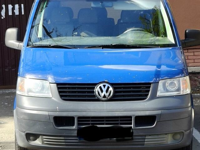 Синий Фольксваген Transporter, объемом двигателя 1.9 л и пробегом 410 тыс. км за 8000 $, фото 1 на Automoto.ua