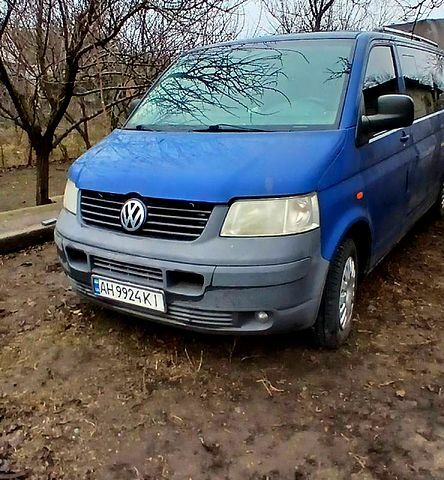 Синій Фольксваген Transporter, об'ємом двигуна 2 л та пробігом 650 тис. км за 7160 $, фото 1 на Automoto.ua