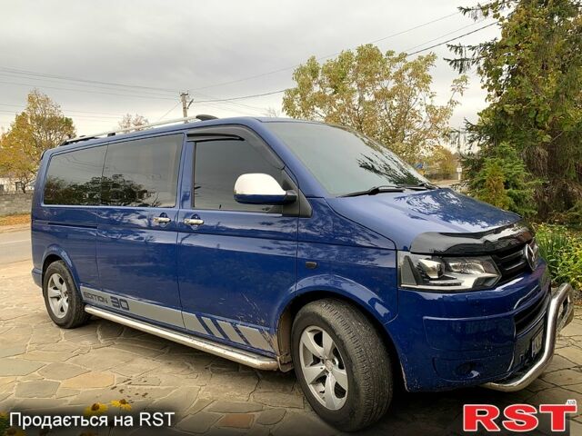 Синий Фольксваген Transporter, объемом двигателя 2 л и пробегом 123 тыс. км за 14600 $, фото 1 на Automoto.ua