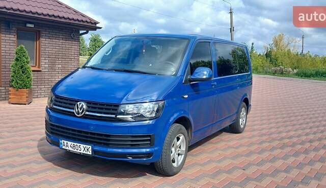 Синий Фольксваген Transporter, объемом двигателя 2 л и пробегом 211 тыс. км за 22000 $, фото 1 на Automoto.ua
